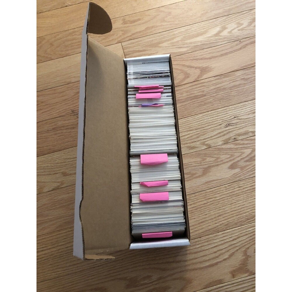 1998-2002 Upper Deck MLB Baseball Cards Lot of 609 Card Box‎ Excellent Condition